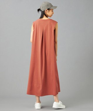 Chacott Chacott BALANCE EasyCare+ タックワンピース レンガ