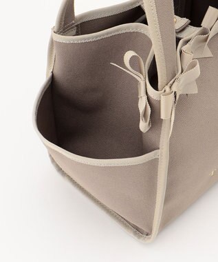 TOCCA OCTUPLE RIBBON TOTE M トートバッグ M ライトグレー系