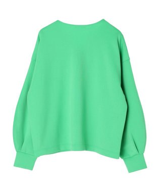 Green Parks キーネックダンボールプルオーバー Green