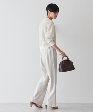 AMERICAN HOLIC 柄編みニットカーディガン Off White