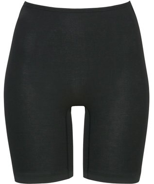 Wing インナー 【綿の贅沢オーガニック】 オーガニックコットン混素材 薄くて軽い ３分丈 ER1356 ウイング／ワコール ブラック