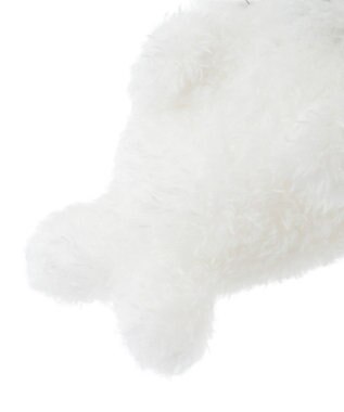 Maison de FLEUR アザラシぬいぐるみチャーム White