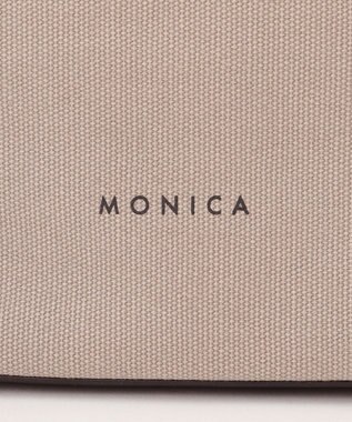 LA BAGAGERIE 【MONICA】A4フリンジキャンバストート グレージュ×ブラック