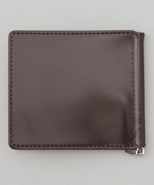 GOTAIRIKU 【希少コードバン】マネークリップ ダークブラウン系