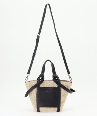 23区 【VIOLAｄORO】MIRO 2WAY トートバッグ ブラックミックス