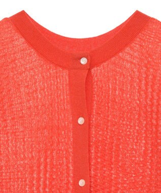 AMERICAN HOLIC 柄編みニットカーディガン Orange