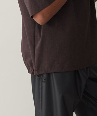 UNFILO MENS TENNEN TOUCH ポロシャツ [23年春夏商品] ブラウン