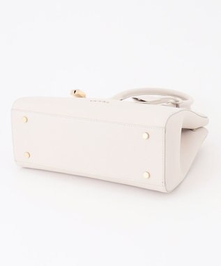 TOCCA HAPPY KEY LEATHERBAG レザーバッグ アイボリー系