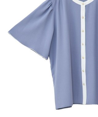 Green Parks ・ＥＬＥＮＣＡＲＥ　ＤＵＥ　バイカラーブラウス Off White