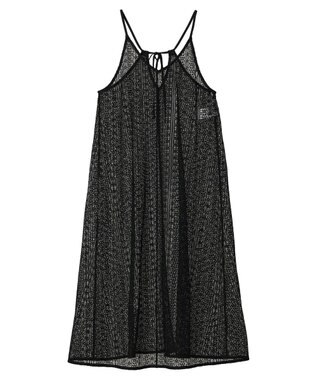 earth music&ecology レースキャミワンピース Black