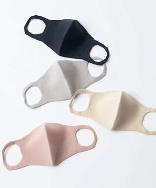 TRICOTE SILK KNIT MASK / シルクニットマスク 39NAVY