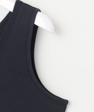 ANY SIS 【吸水速乾・UVケア・接触冷感】コンフォートジャージー タンクトップ ネイビー