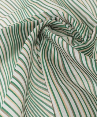 AMERICAN HOLIC 【リングSET】波ストライプ柄スカーフ Green
