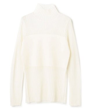 uncrave シアーニット コンビトップス オフ