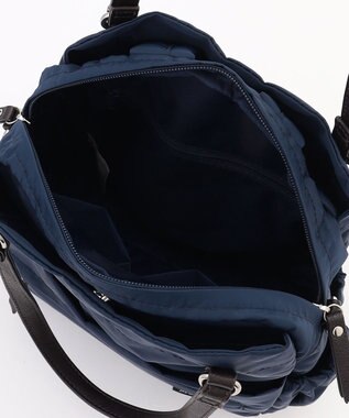 LA BAGAGERIE 【MONICA】ポーチ付き4WAYリュックサック ネイビー