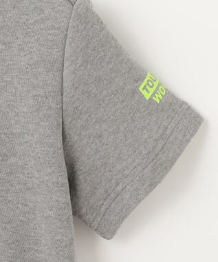 PW CIRCULUS 【WOMEN】アスレジャー 裏毛 モックネック ワンピース ライトグレー系