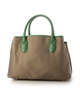 UNBILLION 【テレビ ドラマ着用アイテム】ペルケ perche / ナイロン×牛革付属ユーティリティ2wayトートS ライトオーク