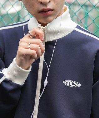 WEGO 【ユニセックス着用ITEM】ライントラックジャケット ネイビー