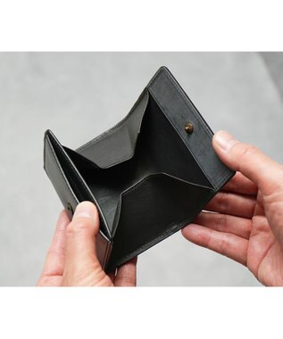 genten プレッソ 小銭カード入れ ブラック