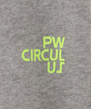 PW CIRCULUS 【WOMEN】アスレジャー 裏毛 モックネック ワンピース ライトグレー系