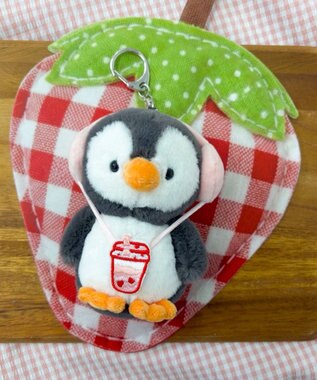 WEGO るんるんペンギンぬいぐるみキーホルダー