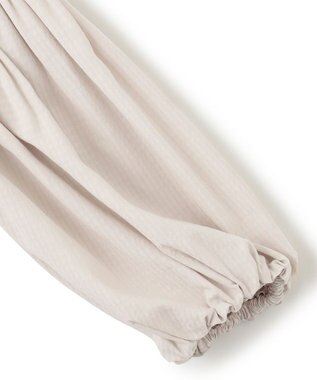 23区 【洗える】ドレープドビークロス バルーンスリーブ ブラウス アイボリー系