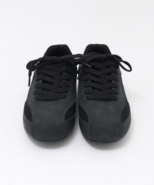 WEGO レースアップローカットスニーカー ブラック