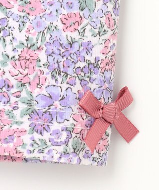 ANY KIDS 総柄プリントレギンス ラベンダー×花柄