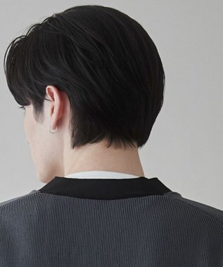 WEGO クリアライトリバーシブルカーディガン ブラック