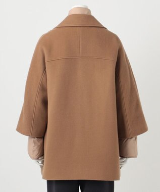 23区 【エステータ】ウールカシミヤ＆LIMONTAダウン コート キャメル系
