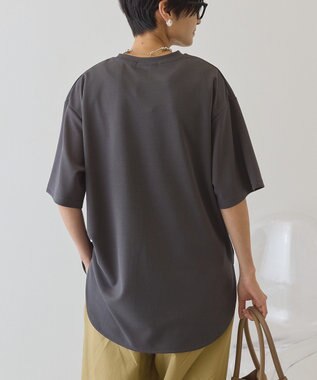 AMERICAN HOLIC 【予約】【接触冷感】ジョーゼットプルオーバー【WEB限定カラー有り】 Chacoal Gray