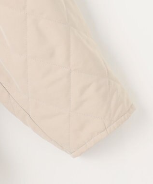 自由区 S キルト アウター ライトベージュ