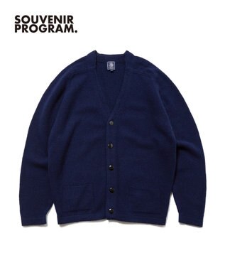  【J.PRESS ORIGINALS】【UNISEX】Shaggy Saddle Cardigan Sweater