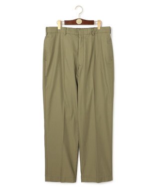 J.PRESS MEN 【J.PRESS ORIGINALS】【UNISEX】Cotton Twill New Piped Stem Chino Trousers カーキ系