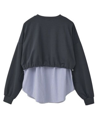 CRAFT STANDARD BOUTIQUE ポンチ＋布帛セットチュニック A