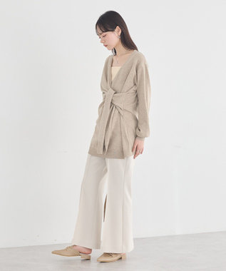 earth music&ecology カシュクールムスビニット Beige