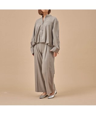 MODE ET JACOMO <carino>【レイン対応】中敷きデザインバレエシューズ シルバー