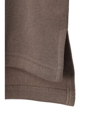CRAFT STANDARD BOUTIQUE ニットフリースキーネックプルオーバー Brown