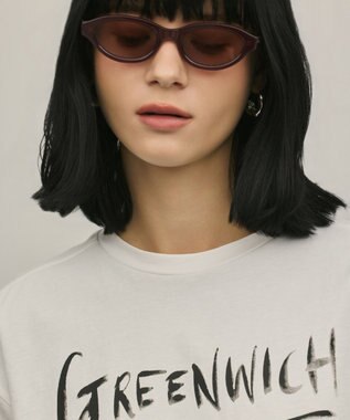 GRACE CONTINENTAL レイヤードロゴＴシャツ ホワイト