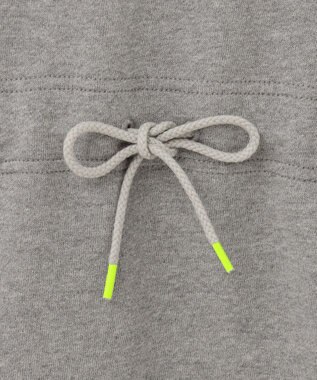 PW CIRCULUS 【WOMEN】アスレジャー 裏毛 モックネック ワンピース ライトグレー系