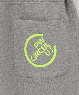 PW CIRCULUS 【WOMEN】アスレジャー 裏毛 モックネック ワンピース ライトグレー系