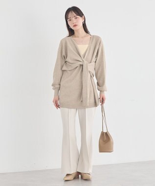 earth music&ecology カシュクールムスビニット Beige