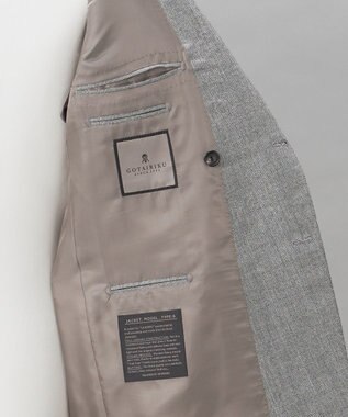GOTAIRIKU 【DORMEUIL/ドーメル】ドーメル・ロイヤルトゥエルブ ダブルスーツ ライトグレー系8