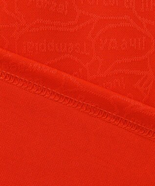 23区GOLF 【MEN】【吸水速乾/UVケア】ＹＥＬＬ柄ジャガード ポロシャツ オレンジ系