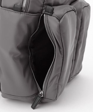 JOSEPH HOMME シンセティックソフトレザー　バックパック グレー系