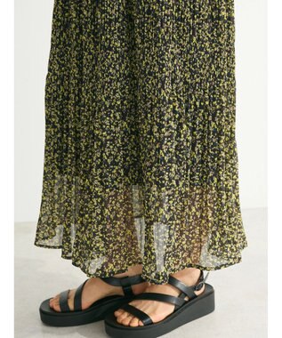 Green Parks マジョリカプリーツスカート Flower