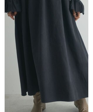 Green Parks armonia．ピンタックワンピース Black