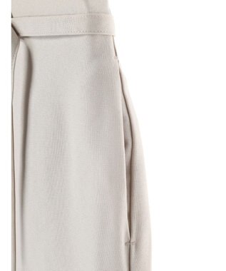 Green Parks きれシルベルト付きフレアスカート Light Beige