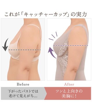 BRADELIS New York 【BRADELIS NewYork peace】綿混キャッチャーカップレースブラキャミ24 ノンワイヤー 補正 下着 ボディスーツ カップ付き ブラトップ トープ