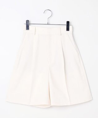 #Newans ストレートシルエットハーフパンツ ホワイト